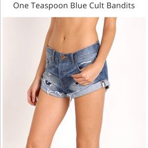 One Teaspoon Bandit Short